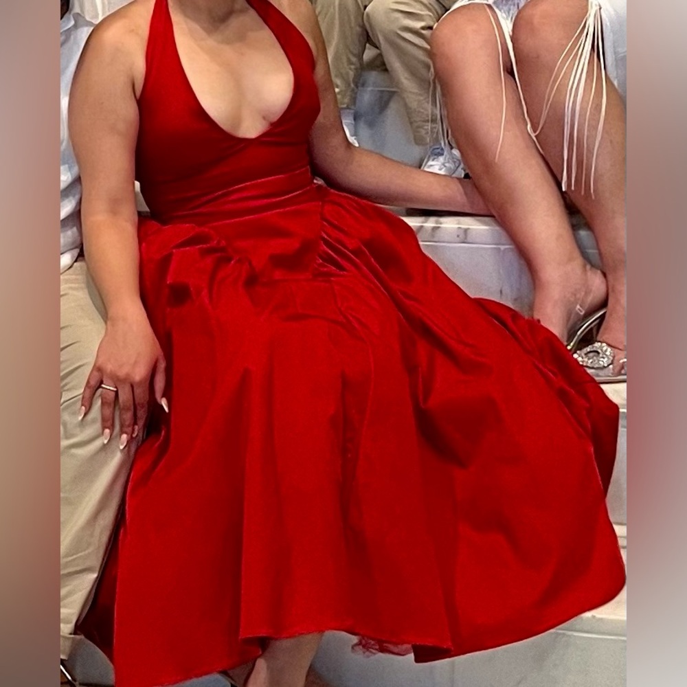 Marilyn Halter Midi Dress - Picture 5 of 6